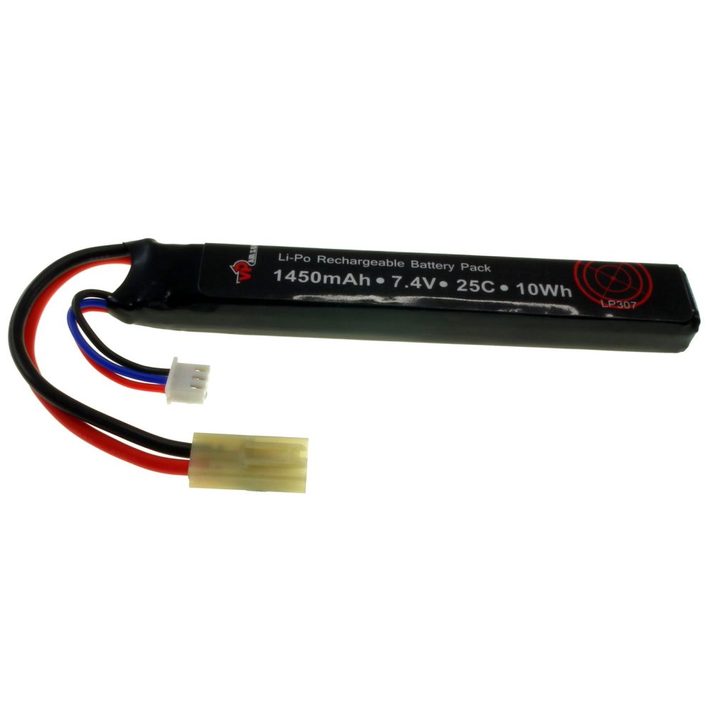 LIPO - 1450mAh 7.4v 25c 10Wh - Deans