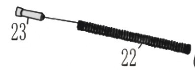 Raven EU Nozzle Return Spring & Guide