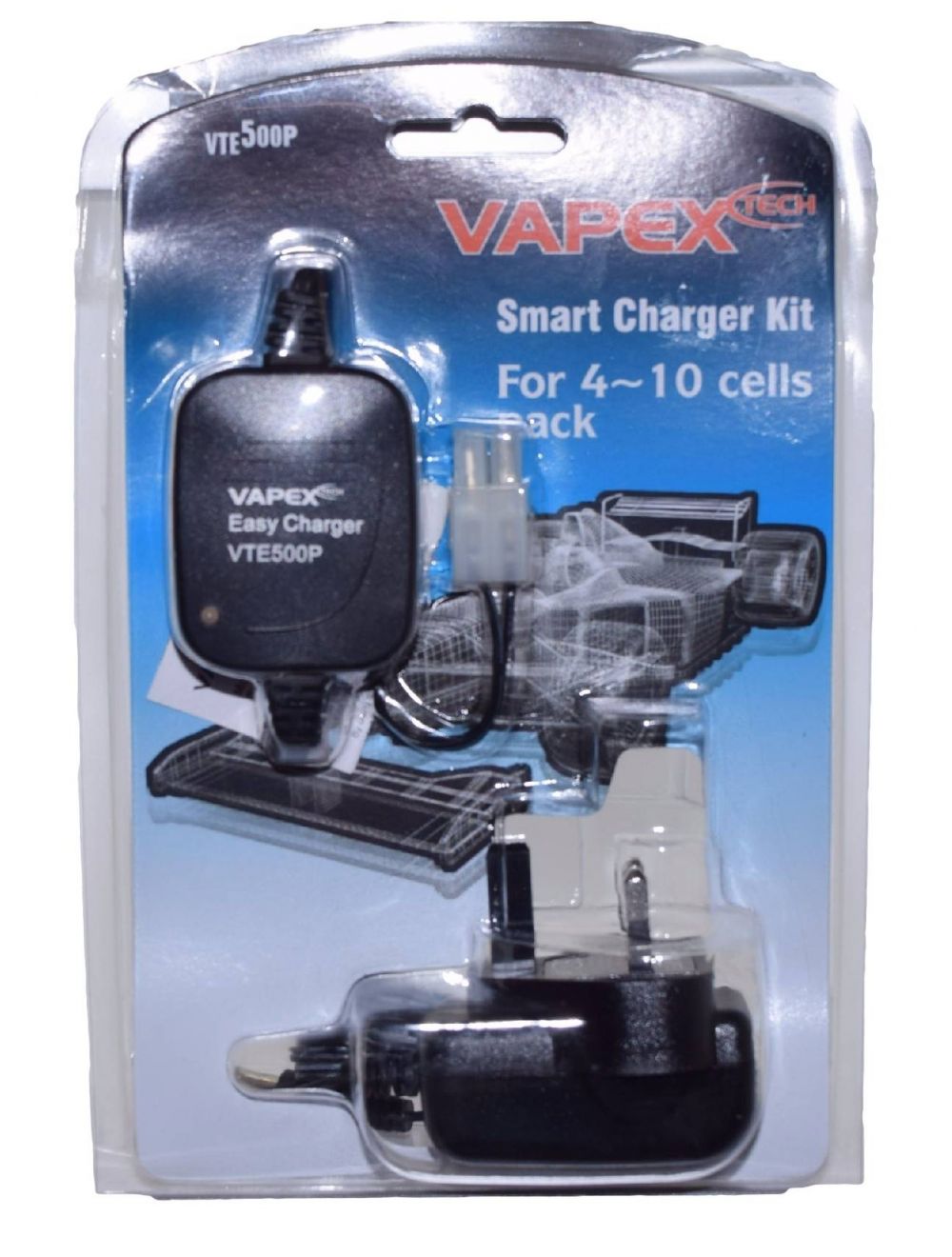 Intelligent 3000mA Smart Charger for 4.8V-12V NiMH NiCd Race RC Batteries Vapex