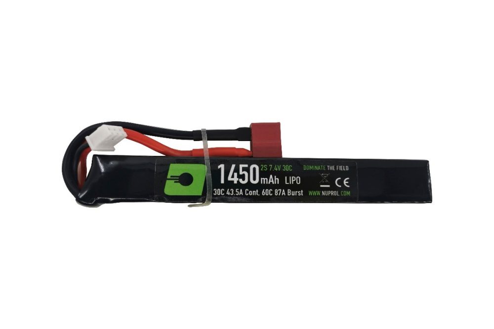 NP 1450mah 7.4v 30c Lipo Stick Type - Deans