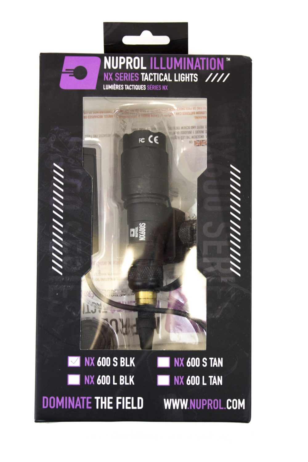 NP NX600S Weapon Light - Black