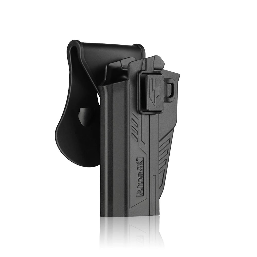 Amomax Holster For STI Hi-Capa 2011 Series - Black LEFT HANDED