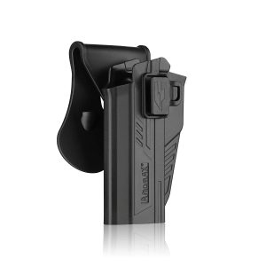 Amomax Holster For STI Hi-Capa 2011 Series - Black LEFT HANDED