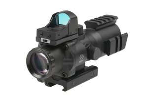 Rhino 4X32 Scope with Micro Red Dot Sight