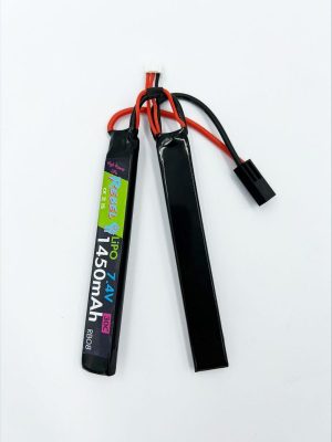 Rebel Battery - 1450mAh Lipo 7.4V 30C Nunchuck - Mini Tamiya
