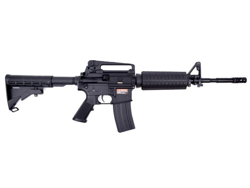 Golden Eagle M4A1 AEG (Inc. Bat. And Charger - Polymer Body - Black)