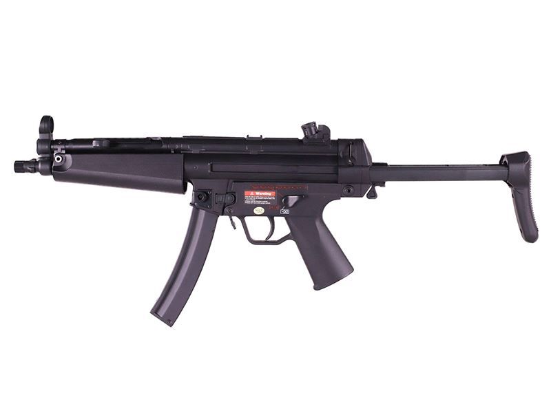 Golden Eagle Swat AEG MP5 (QD Spring - Black - 6851 - Inc. Battery and Charger)