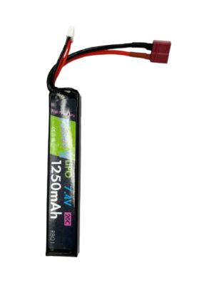 Rebel Battery - 1250mAh Lipo 11.1V 20C Stick - Deans