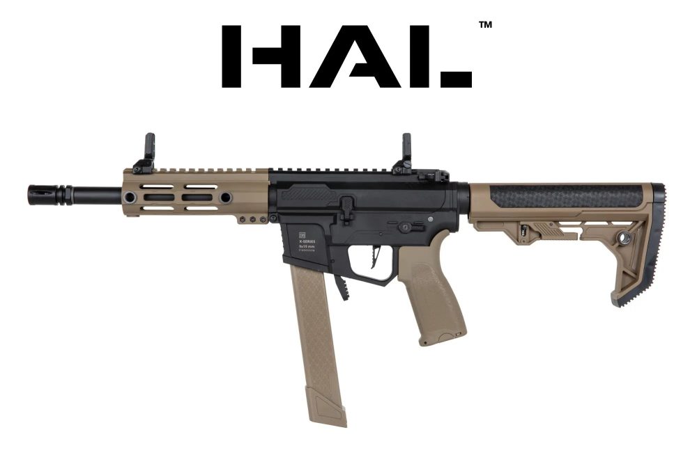 Specna Arms SA-F21 FLEX? ETU? airsoft rifle half tan