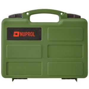 NP Small Hard Pistol Case (Pluck Foam) (Green)