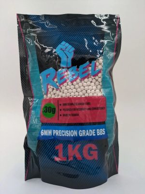 Rebel Precision 6mm BBs 1kg Bag - 0.30g