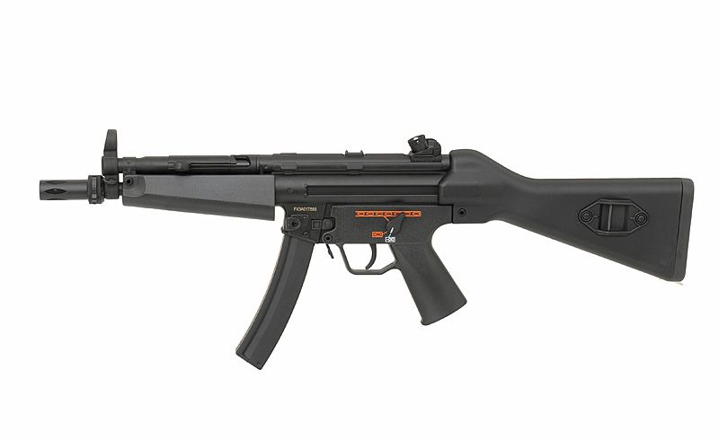 JG Swat SMG A4 MP5 (with Battery and Charge - 070 - Black)