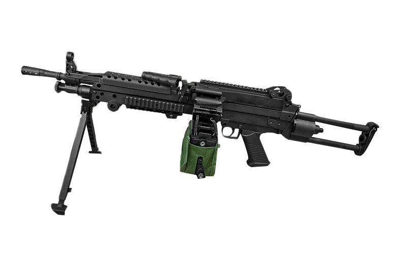 S&T M249 Para Sports Line AEG (Inc. Bat. & Charger - Black - ST-AEG-103-PARA-BK)
