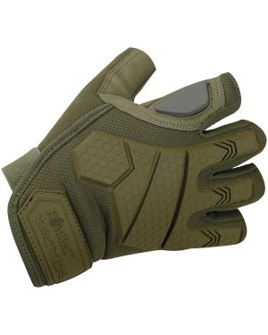 Alpha Fingerless Tactical Gloves ? Coyote - Medium