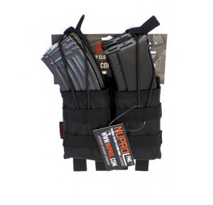 NP PMC AK Double Open Mag Pouch - Black