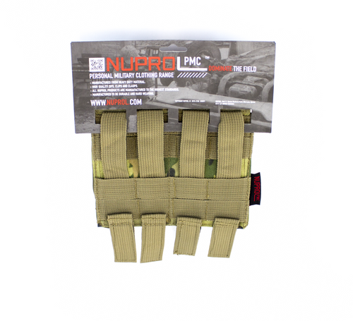 NP PMC M4 Double Flap Lid Mag Pouch - NP Camo - Image 2