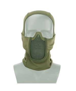Operators Balaclava / Mesh Face - Olive Green