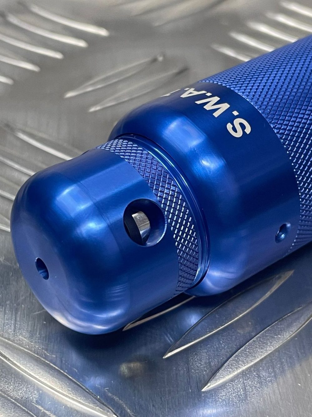 SWAT V.T.G. - B.F.G.X. BLANK FIRING IMPACT GRENADE BLUE MULTI SHELL - Image 2