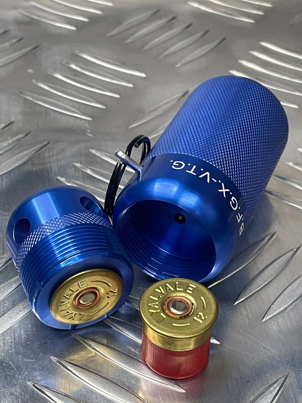 SWAT V.T.G. - B.F.G.X. BLANK FIRING IMPACT GRENADE BLUE MULTI SHELL - Image 5