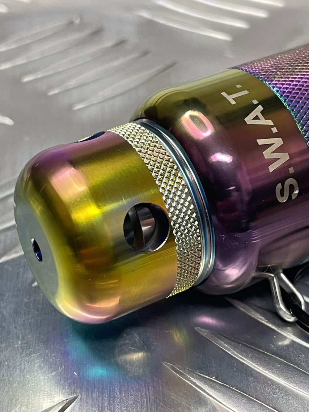 SWAT V.T.G. - B.F.G.X. BLANK FIRING IMPACT GRENADE RAINBOW MULTI SHELL - Image 2