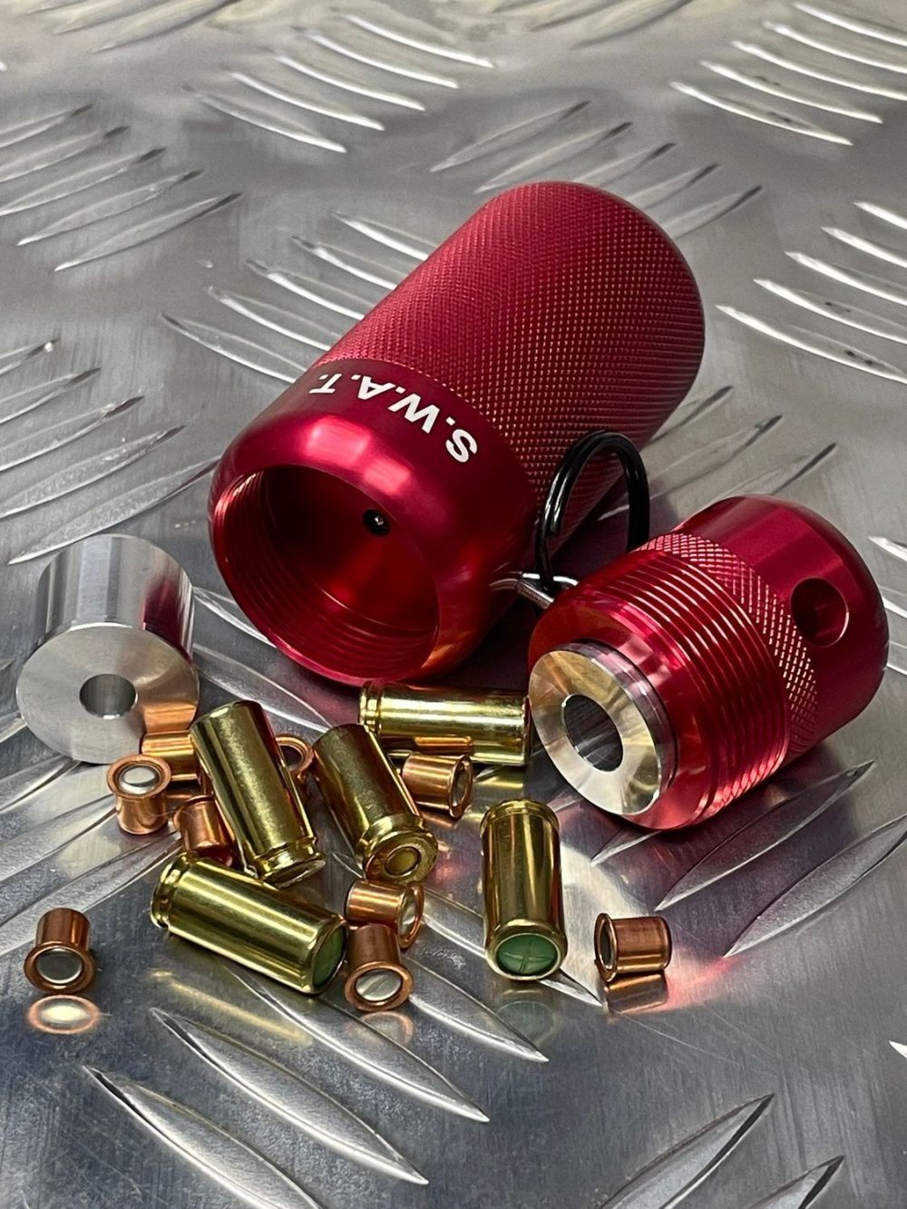SWAT V.T.G. - B.F.G.X. BLANK FIRING IMPACT GRENADE RED MULTI SHELL - Image 6