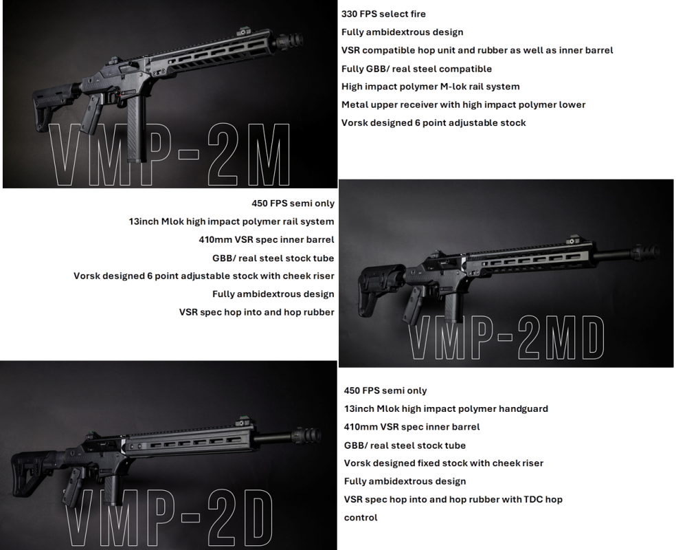 Vorsk VMP-2MD 450 FPS Black - PRE ORDER DUE Feb 2025 - Image 6
