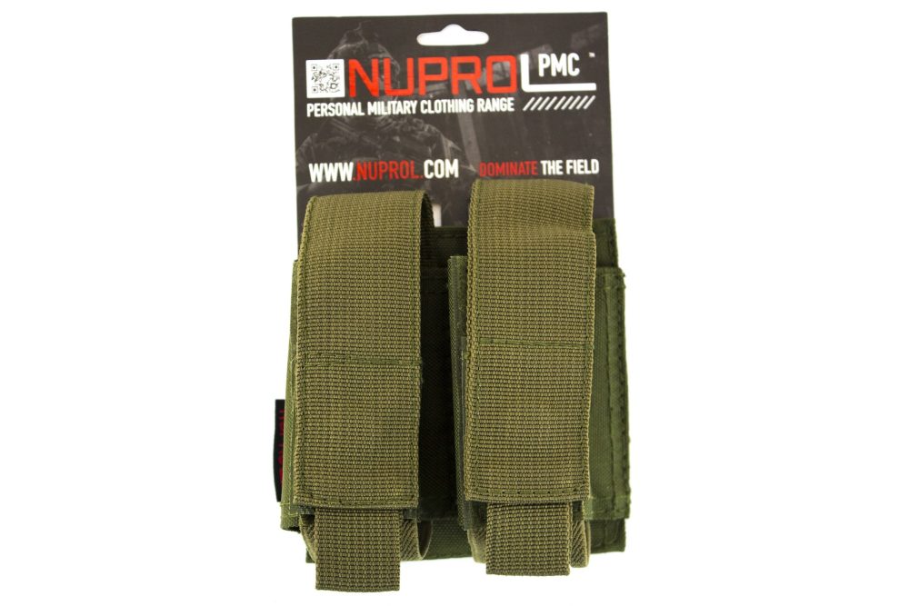 Nuprol PMC Double 40mm Pouch - Green