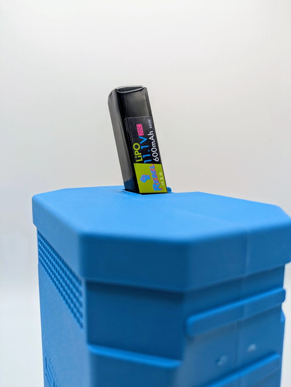 Rebel Battery - 600mAh Lipo 11.1V (PDW) - Deans (fits the EMG Autobot) - Image 3