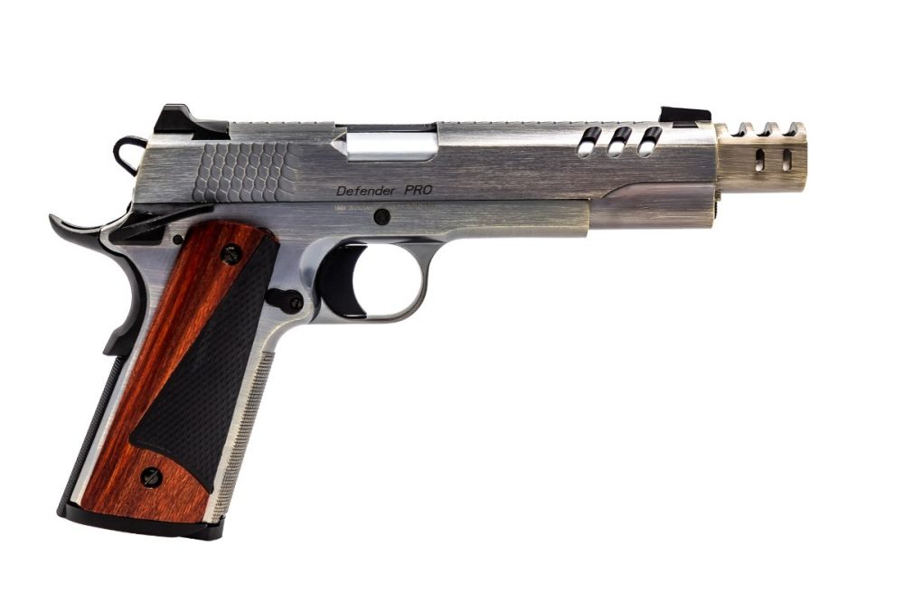 CS Defender Pro GBB Pistol (Brushed Alu) (Silver Barrel) - Image 2