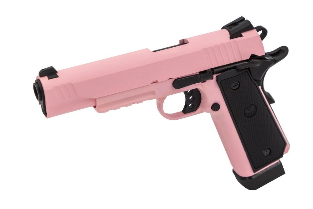 R14-R GBB Pistol (Dual Tone) (Pink) - Image 2