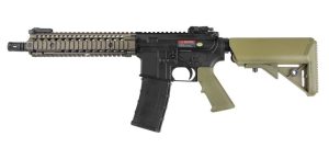 Golden Eagle MK18 Gas Blowback Rifle (Full Metal - MC6593MT - Tan)