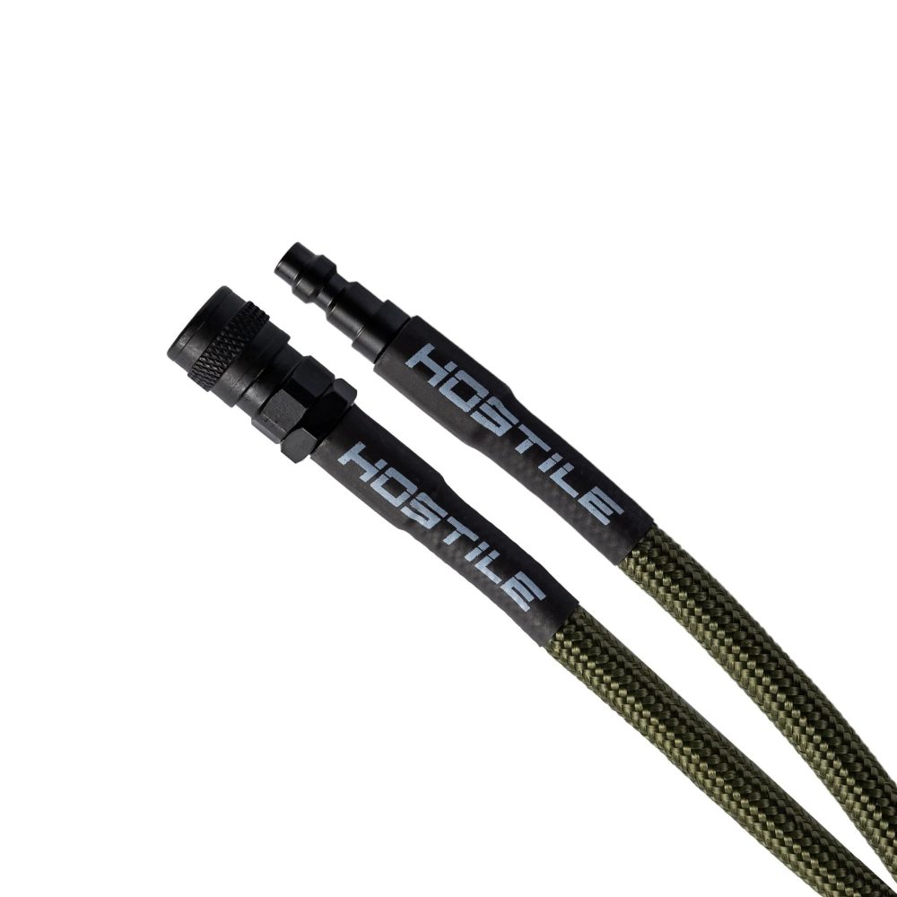 HK Army Hostile AWS Flex Remote Line 42" Hose - Olive - Image 2