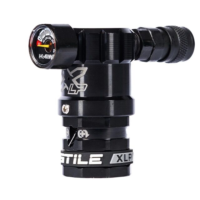 HK Army Hostile XLP Regulator - Side Port - Black