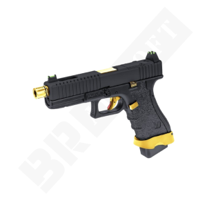 EU7-T GBB Pistol (Black) (Gold Match)