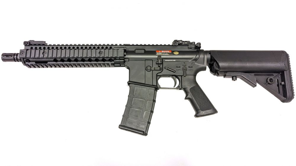 Golden Eagle MK18 Gas Blowback Rifle GBBR (Full Metal - MC6593M - Black)