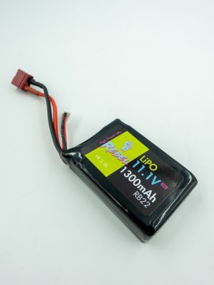 Rebel Battery - 1300mAh LiPo 11.1V 20C stick (PEQ/AN-15) - Deans