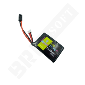 Rebel Battery - 1300mAh LiPo 11.1V 20C stick (PEQ/AN-15) - Mini Tamiya