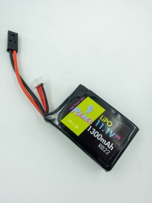 Rebel Battery - 1300mAh LiPo 11.1V 20C stick (PEQ/AN-15) - Mini Tamiya