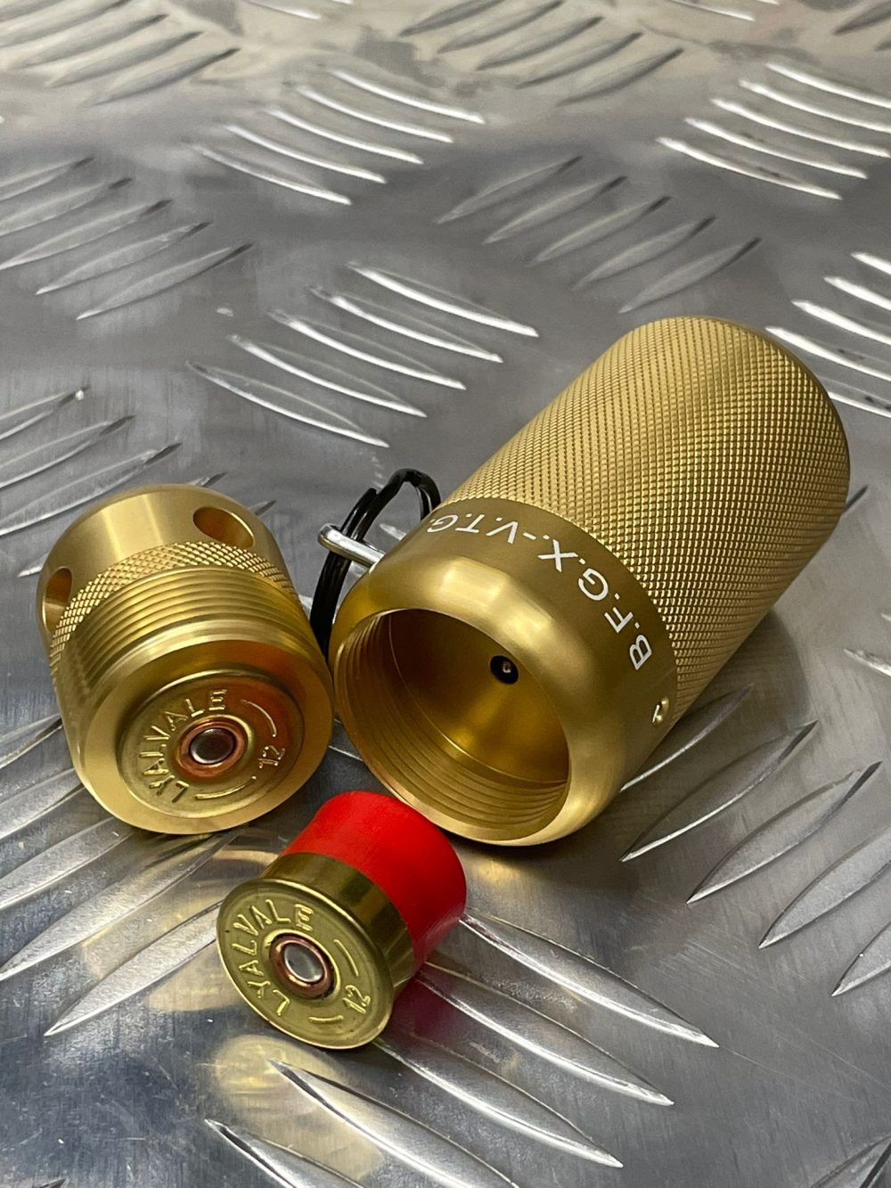 SWAT V.T.G. - B.F.G.X. Blank Firing Impact Grenade GOLD Multi Shell - Image 5