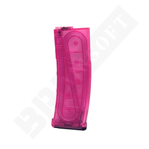 Amarok 160Rnds Fast Feed M4 Mid Cap Magazine - Transparent Pink