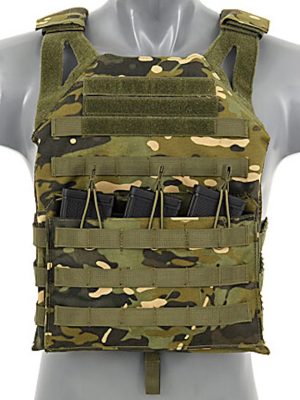 8Fields Tactical Jump Plate Carrier Vest V2, Multicam Tropic