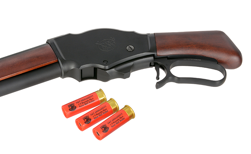 M1887 Short Lever Action Shotgun Replica Real Wood S&T - Image 12