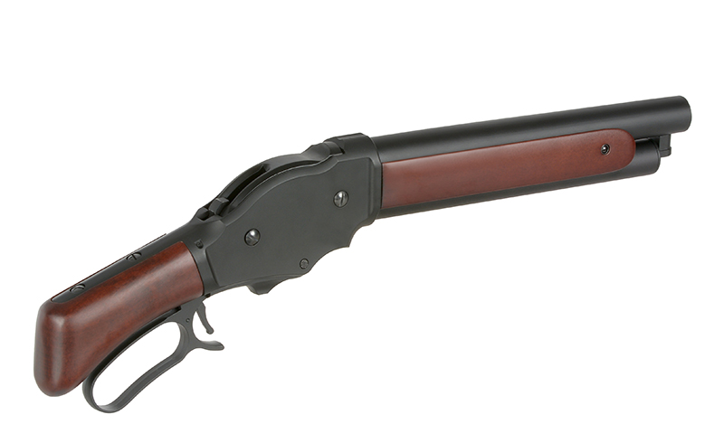 M1887 Short Lever Action Shotgun Replica Real Wood S&T - Image 6