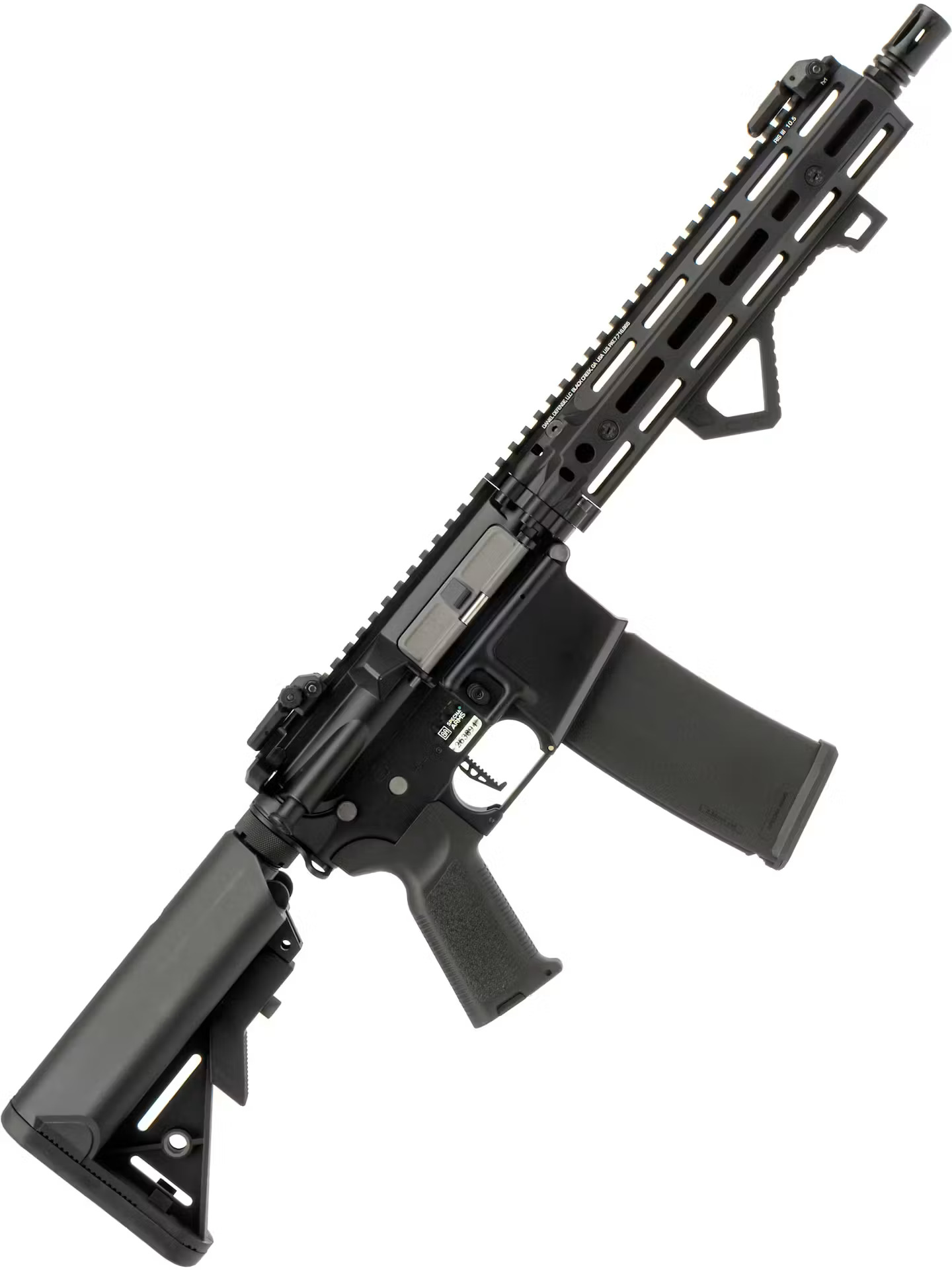 Specna Arms SA-P27 PRIME Daniel Defense RIII 10.5" M4 AR-15 AEG - Black - Image 6