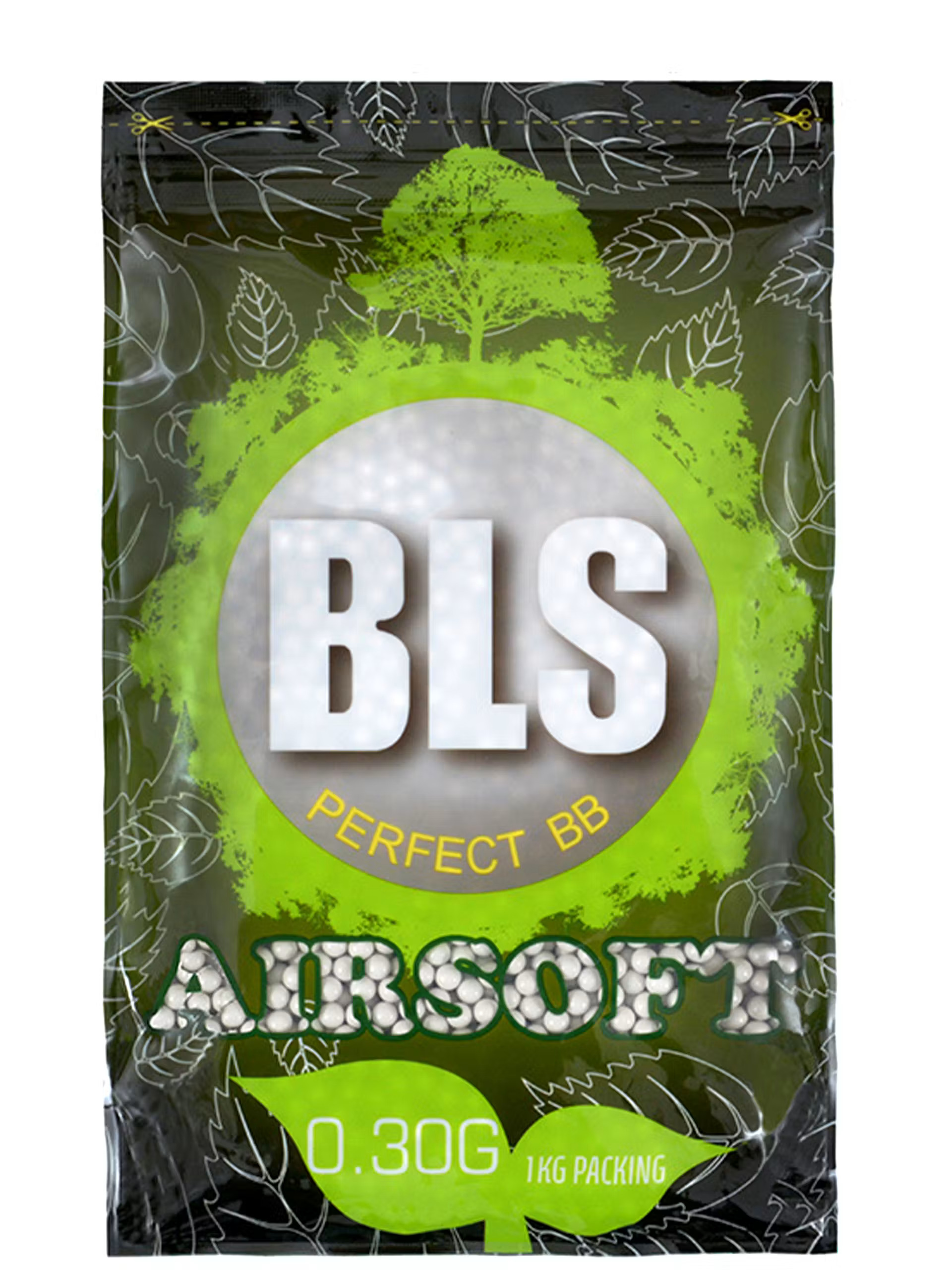 BLS Biodegradable 0.30G Precision Grade 1kg White - BIO