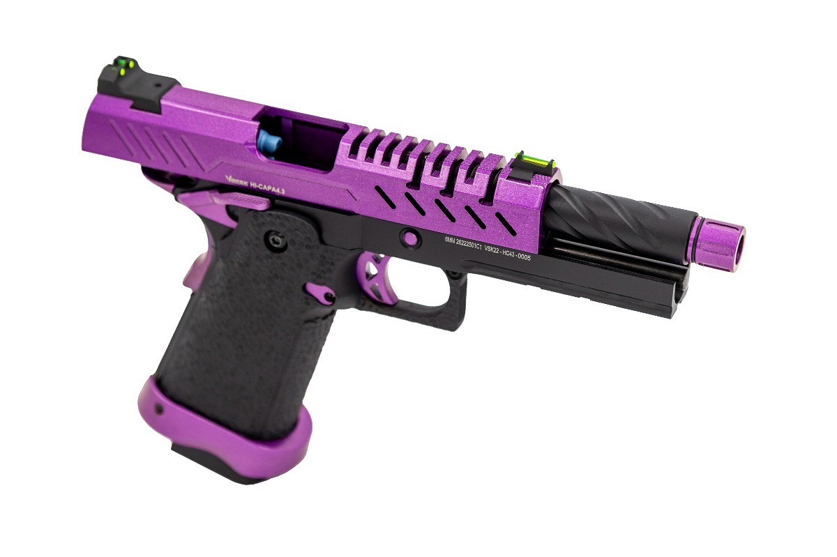 Hi-Capa 4.3 GBB Pistol (Purple|Black) - Image 2