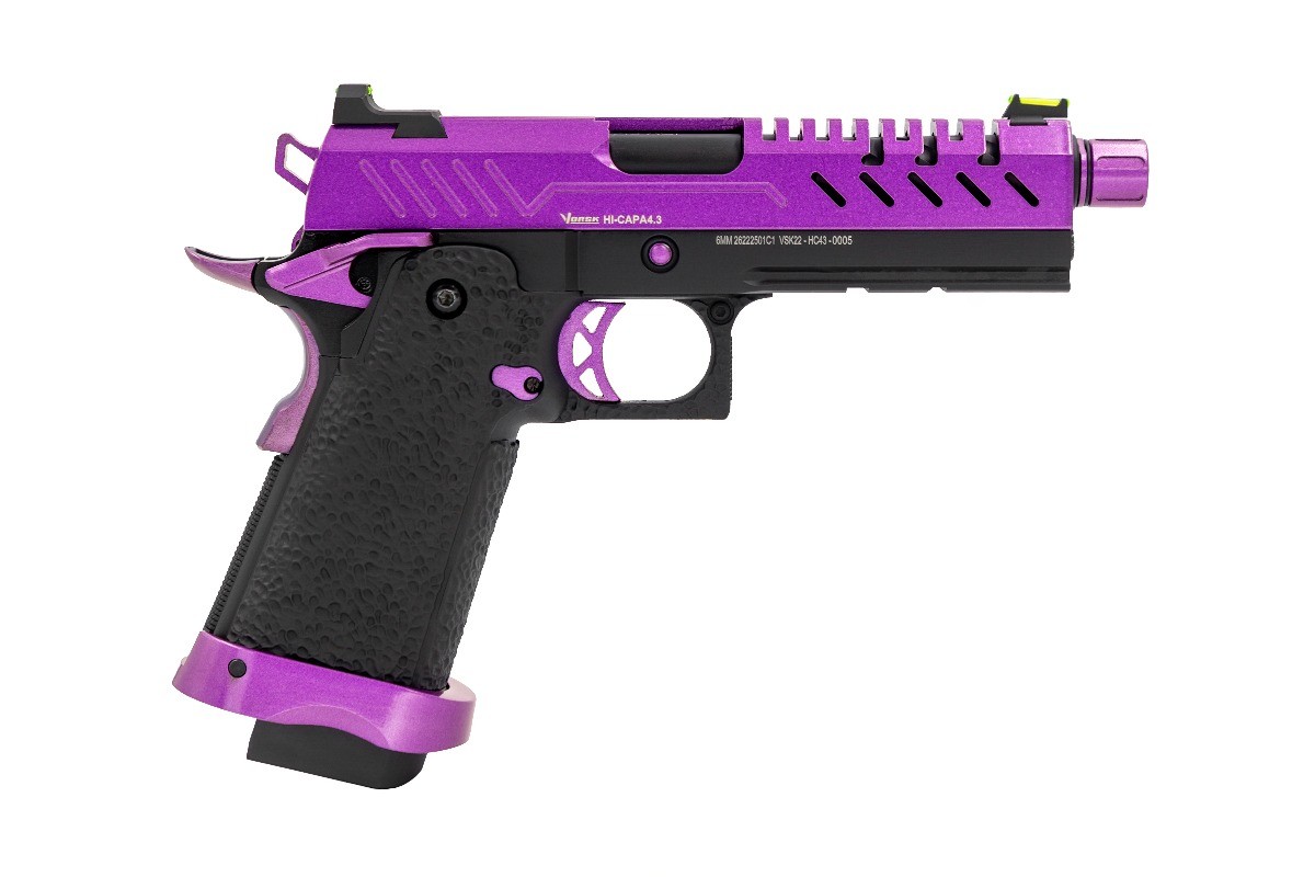 Hi-Capa 4.3 GBB Pistol (Purple|Black) - Image 4