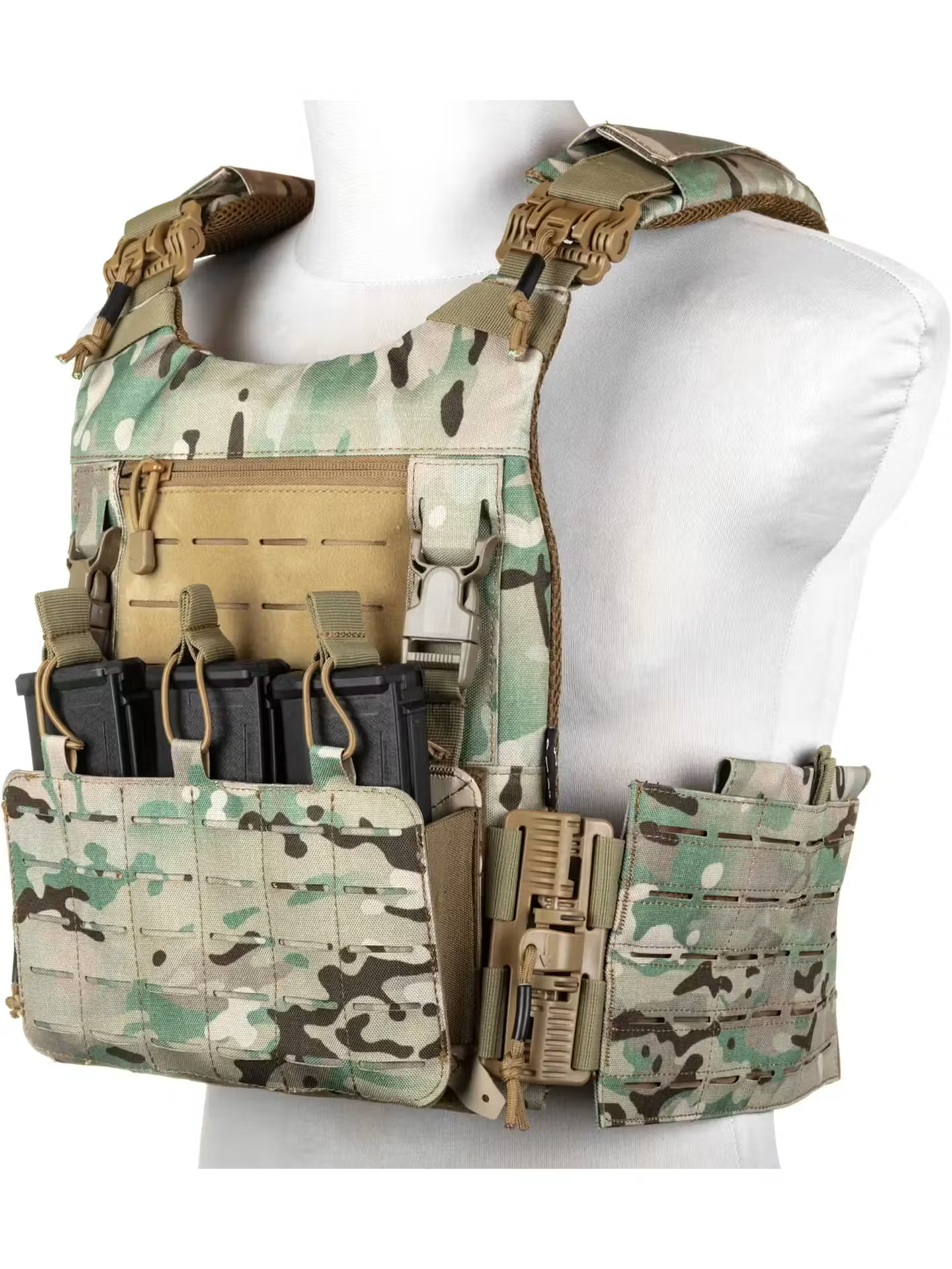 Specna Arms Tactical QR MOLLE Plate Carrier Vest, Multicam - Image 5