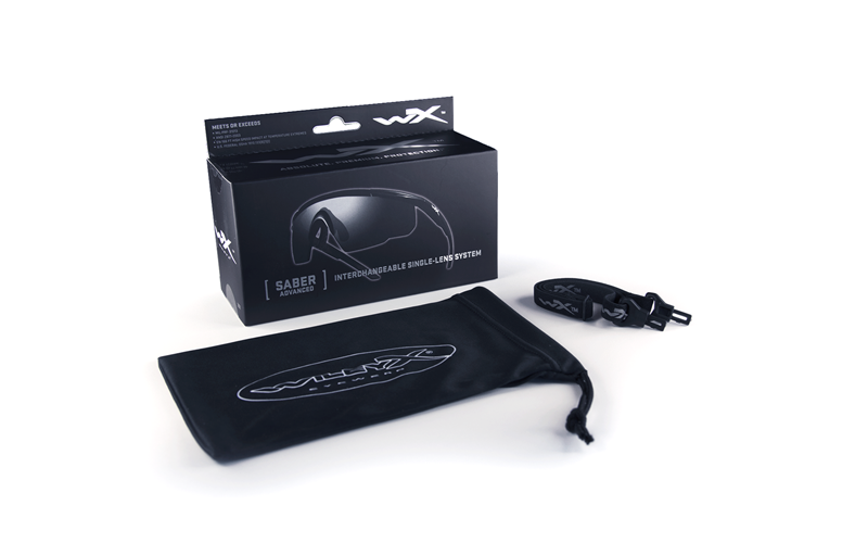 Wiley X SABER ADVANCED - Matte Black Frame - Light Rust Shield - Image 4