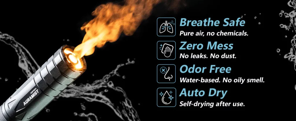 Acetech Auramist Smoking Tracer Unit (No Oil needed ) just Water - Image 3